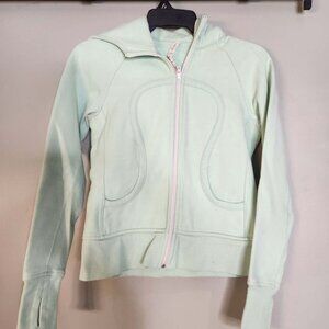 Womans Green Lululemon Suba Hoodie